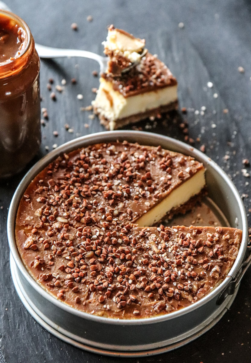Cheesecake Kasha Praline - Recette de Baroudeuse Culinaire